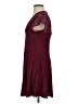 Express 100% Polyester Burgundy Cocktail Dress Size S - photo 5