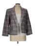 Macy's Plaid Gray Blazer Size 12 - photo 1