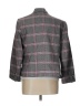Macy's Plaid Gray Blazer Size 12 - photo 2