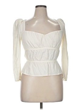Reformation 3/4 Sleeve Blouse