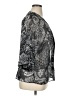 Travelsmith 100% Polyester Silver 3/4 Sleeve Blouse Size 1X - photo 4