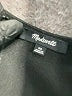 Madewell Solid Black Casual Dress Size XS - photo 7