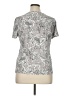 PREMISE Gray Short Sleeve Blouse Size XL - photo 2
