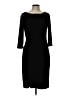 Roz & Ali Solid Black Cocktail Dress Size L - photo 1