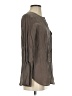 Additions by Chico's Gray Long Sleeve Blouse Size Sm (0) - photo 4
