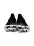 Salvatore Ferragamo Metallic Silver Gray Flats Size 10 - photo 2