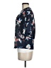 True Craft 100% Polyester Floral Blue Kimono Size M - photo 5