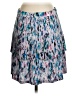 J.Crew Print Silver Casual Skirt Size 4 - photo 1
