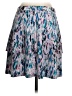 J.Crew Print Silver Casual Skirt Size 4 - photo 2