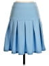 Unbranded Solid Blue Casual Skirt Size S - photo 1