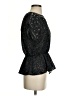 Isani 100% Polyester Black Short Sleeve Blouse Size XS - photo 4