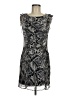 Ella Moss 100% Silk Paisley Gray Cocktail Dress Size M - photo 1