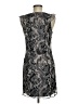 Ella Moss 100% Silk Paisley Gray Cocktail Dress Size M - photo 2