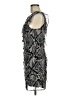 Ella Moss 100% Silk Paisley Gray Cocktail Dress Size M - photo 5