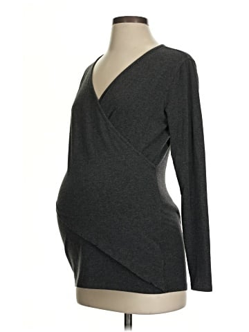 Angel Maternity Long Sleeve Top (view 1)