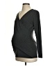 Angel Maternity Gray Long Sleeve Top Size S - photo 1
