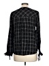 Sanctuary 100% Rayon Black Long Sleeve Blouse Size L - photo 2