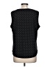 Croft & Barrow Polka Dots Black Sleeveless Blouse Size L - photo 2