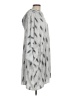 Rxmance 100% Cotton Silver Poncho Size M - photo 4