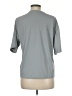 Shein Solid Gray 3/4 Sleeve T-Shirt Size M - photo 2