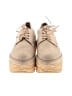 Stuart Weitzman Tan Ivory Wedges Size EU 38 1/2 (X-wide) - photo 2