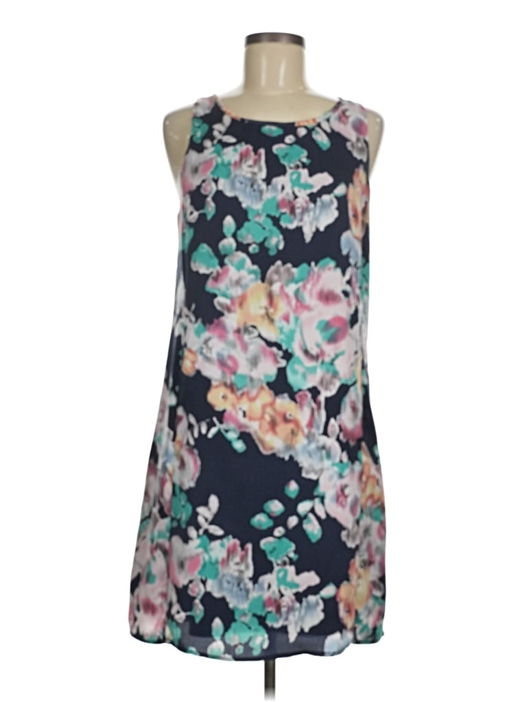 Pre-owned Lila Rose Casual Dress In Blue