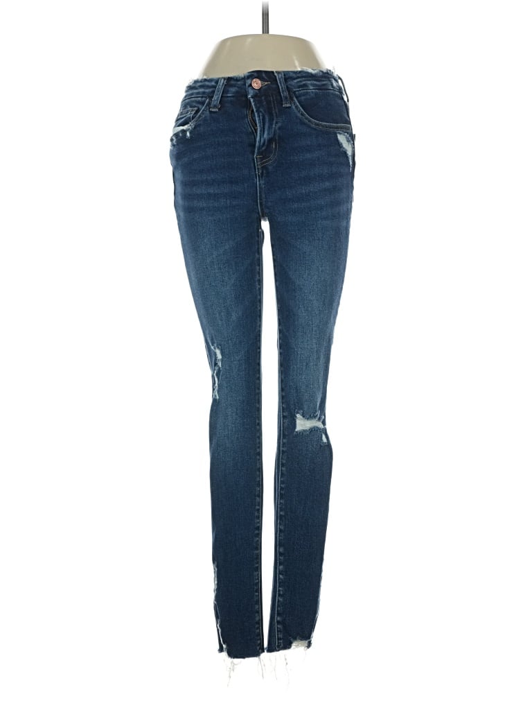 Pre-owned Vervet Jeans In Blue
