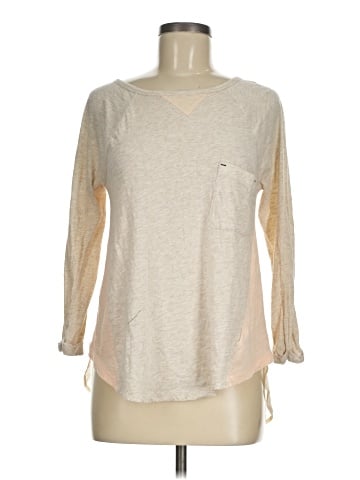 Little Yellow Button 3/4 Sleeve T-Shirt (view 1)