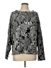 Niche Silver Long Sleeve Blouse Size L - photo 1