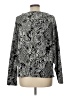 Niche Silver Long Sleeve Blouse Size L - photo 2