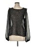 CAbi 100% Polyester Black Long Sleeve Blouse Size M - photo 1