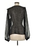 CAbi 100% Polyester Black Long Sleeve Blouse Size M - photo 2