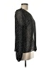 CAbi 100% Polyester Black Long Sleeve Blouse Size M - photo 4