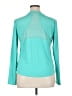 Layer 8 100% Polyester Teal Long Sleeve Top Size XL - photo 2