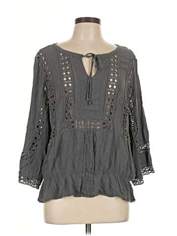 DR2 3/4 Sleeve Blouse (view 1)