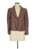 AKRIS 100% Silk Brown Silk Blazer Size 8 - photo 1