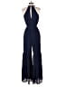 Greylin Color Block Blue Jumpsuit Size S - photo 2