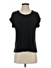 Max Studio Black Short Sleeve T-Shirt Size S - photo 1