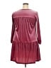 Old Navy Solid Burgundy Casual Dress Size 18 - photo 2