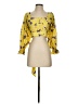 Aureta Studio Yellow 3/4 Sleeve Blouse Size XS - photo 1