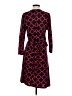 Flirty Pink Print Red Casual Dress Size S - photo 2