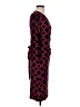 Flirty Pink Print Red Casual Dress Size S - photo 4