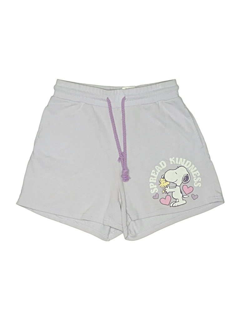 Pre-owned Peanuts Athletic Shorts In Gray