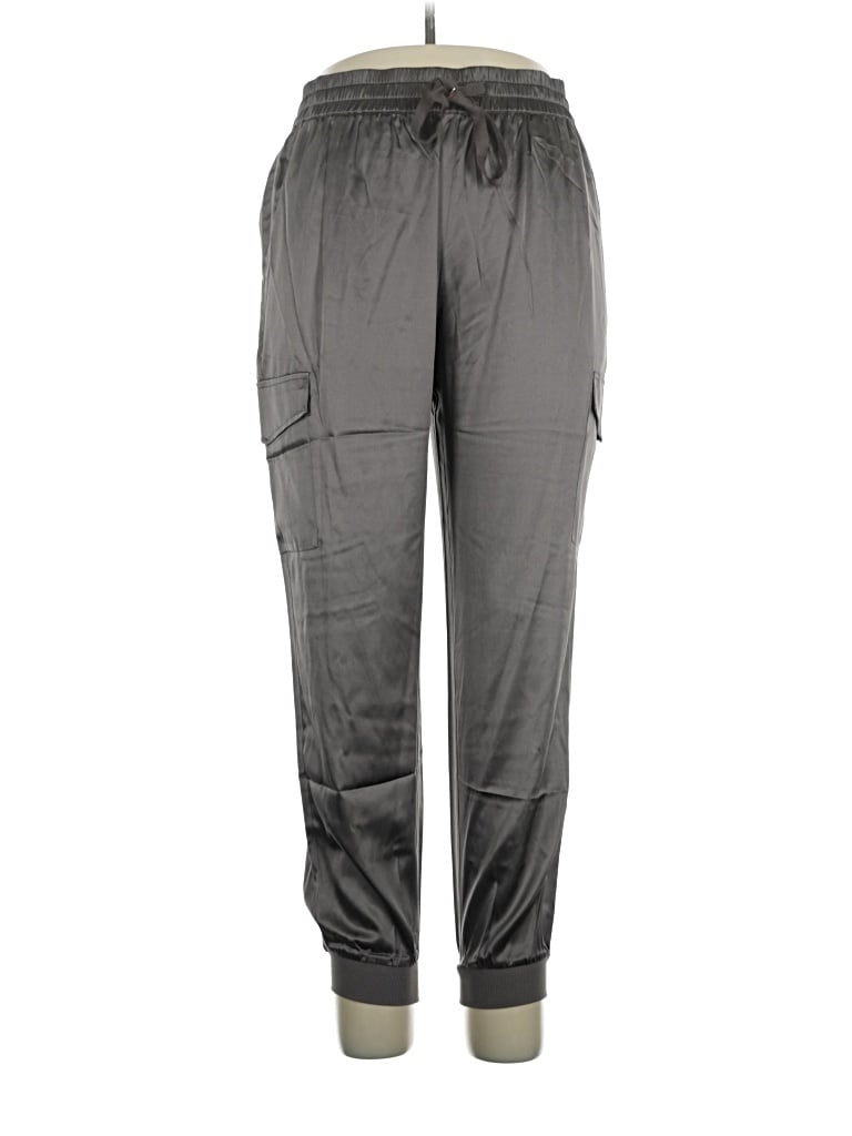 Pre-owned Cami Nyc Silk Pants In Gray