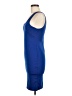 Unbranded Solid Blue Cocktail Dress Size M - photo 5
