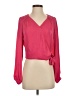 Maison d' Amelie 100% Polyester Pink 3/4 Sleeve Blouse Size XS - photo 1