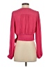 Maison d' Amelie 100% Polyester Pink 3/4 Sleeve Blouse Size XS - photo 2