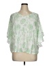 Cato Green 3/4 Sleeve Blouse Size XL - photo 1