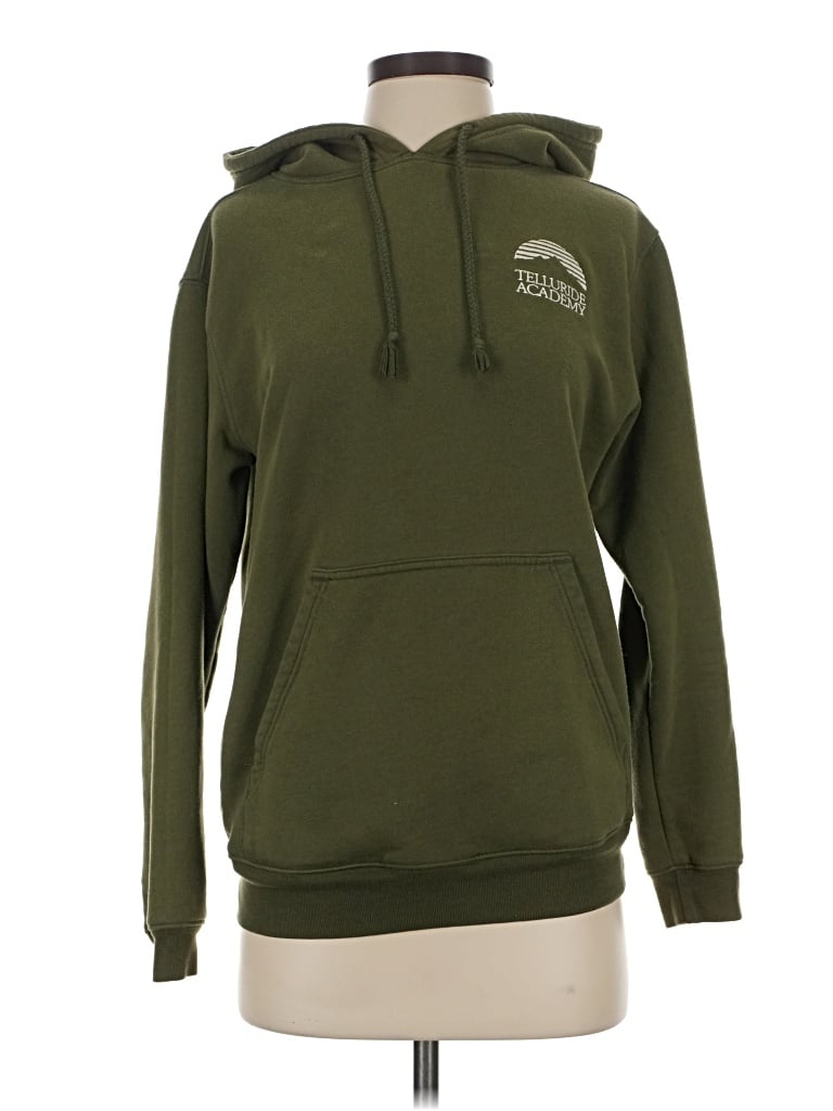 Pre-owned Anvil Pullover Hoodie In Green