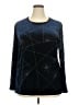 Alfred Dunner Blue Long Sleeve Top Size 18 - photo 1
